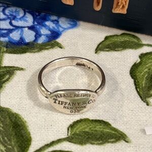 Tiffany & Co. Sterling Silver Band